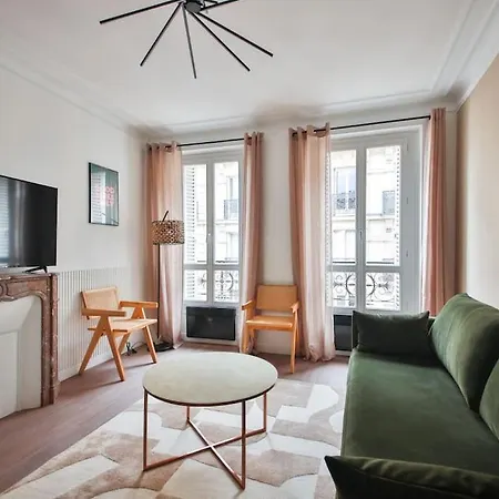 3g#appart 6pers#2 Chambres#commerce#paris 15#ac Apartman *