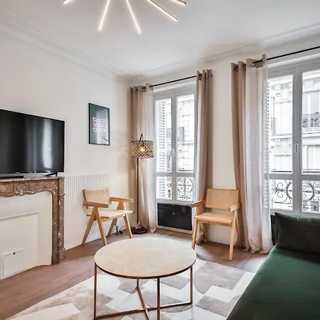 Apartman 3g#appart 6pers#2 Chambres#commerce#paris 15#ac *