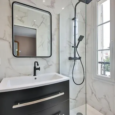 3g#appart 6pers#2 Chambres#commerce#paris 15#ac * Párizs