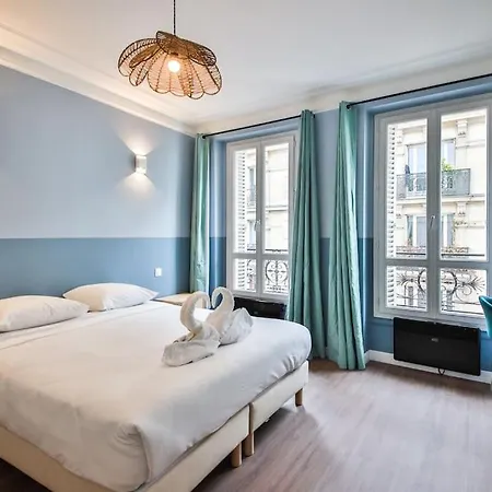 3g#appart 6pers#2 Chambres#commerce#paris 15#ac 아파트 *