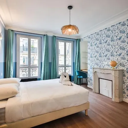 3g#appart 6pers#2 Chambres#commerce#paris 15#ac *