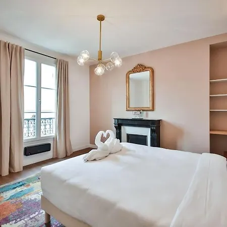 3g#appart 6pers#2 Chambres#commerce#paris 15#ac アパート