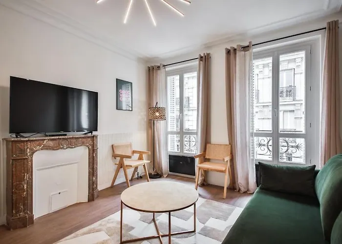 Apartamento 3g#appart 6pers#2 Chambres#commerce#paris 15#ac *