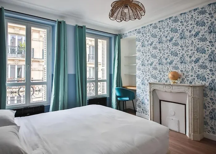 Apartamento 3g#appart 6pers#2 Chambres#commerce#paris 15#ac *