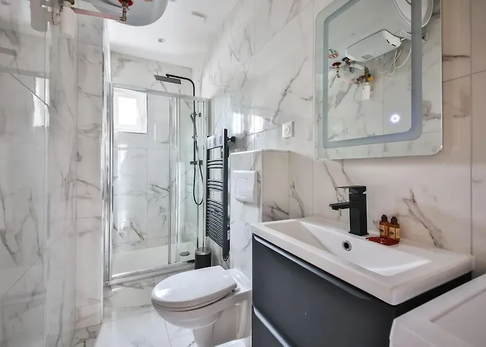 Apartamento 3g#appart 6pers#2 Chambres#commerce#paris 15#ac *