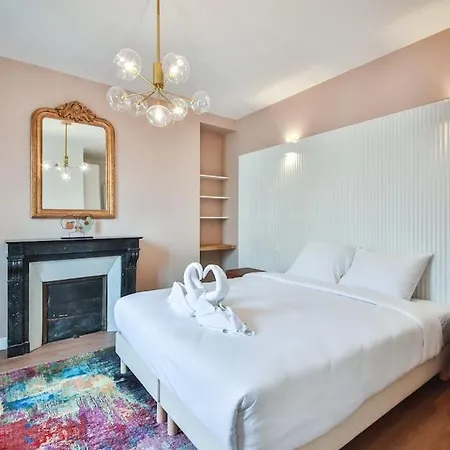 3g#appart 6pers#2 Chambres#commerce#paris 15#ac Appartamento